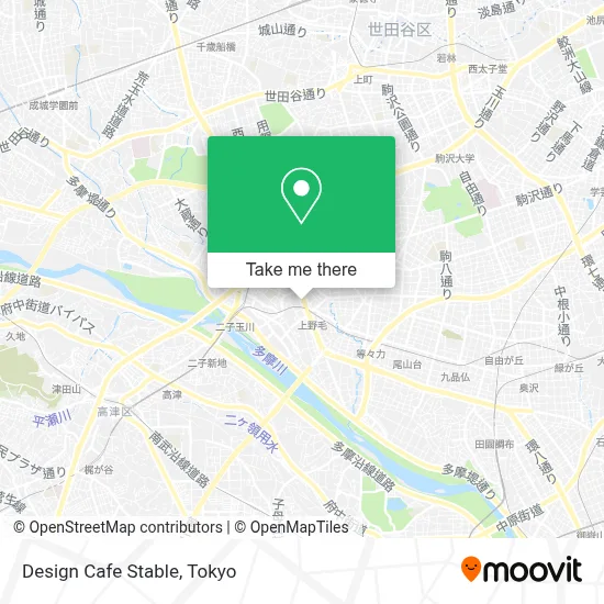 Design Cafe Stable map