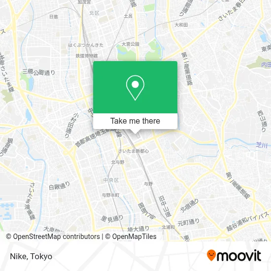 Nike map