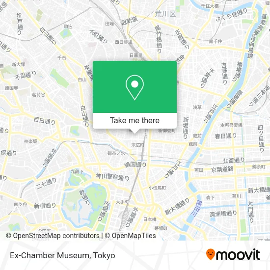 Ex-Chamber Museum map