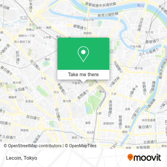 Lecoin map