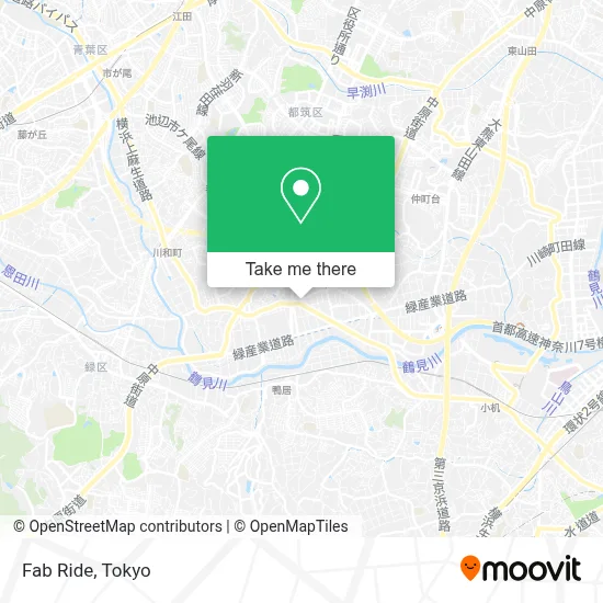 Fab Ride map