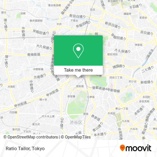 Ratio Tailor map
