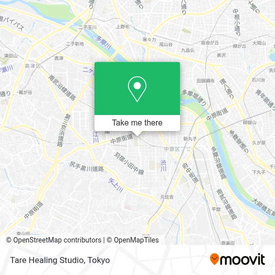 Tare Healing Studio map
