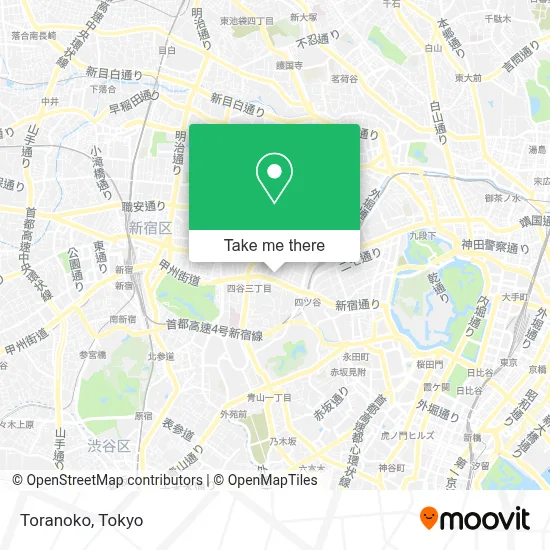 Toranoko map