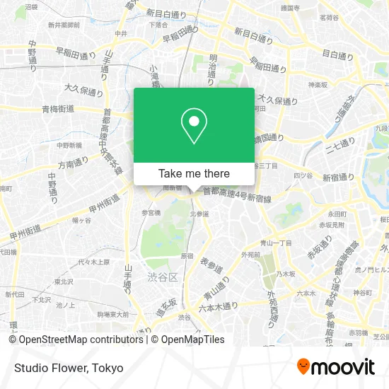 Studio Flower map