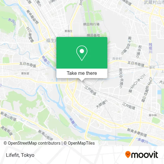 Lifefit map