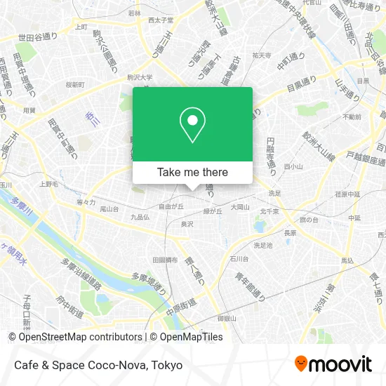 Cafe & Space Coco-Nova map