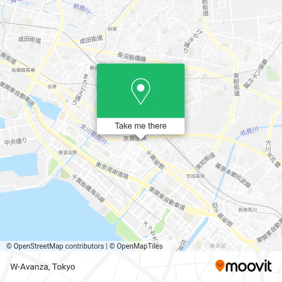 W-Avanza map