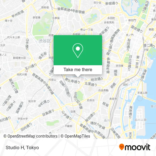 Studio H map