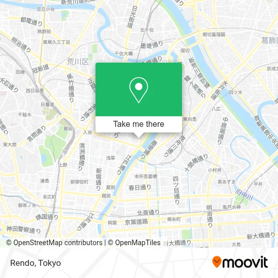 Rendo map