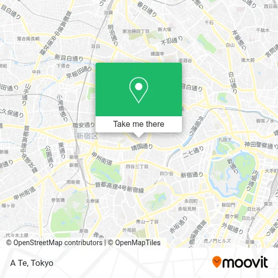 A Te map