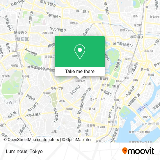 Luminous map