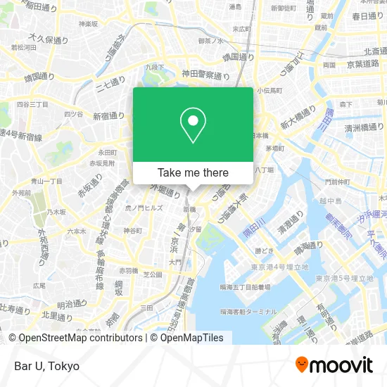 Bar U map
