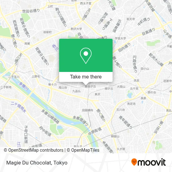 Magie Du Chocolat map