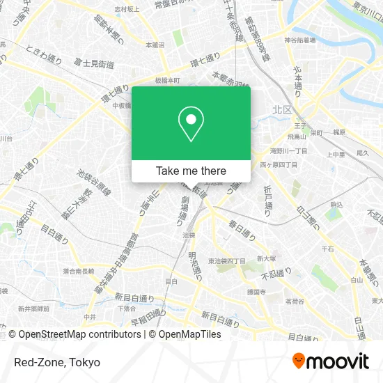 Red-Zone map