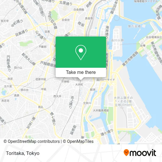 Toritaka map