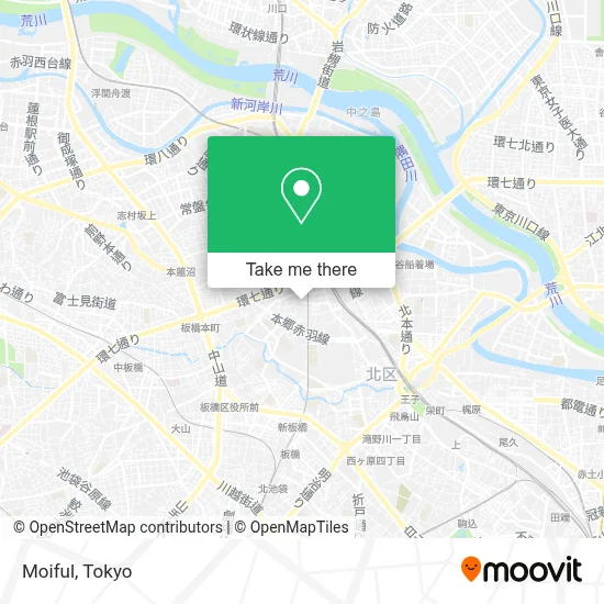 Moiful map
