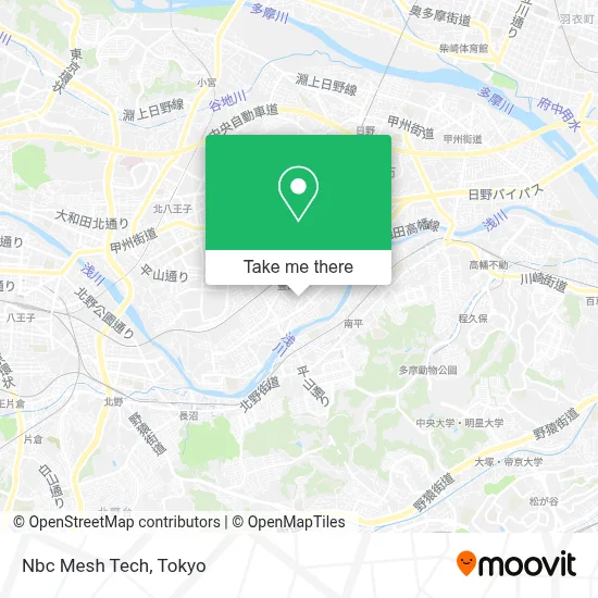 Nbc Mesh Tech map