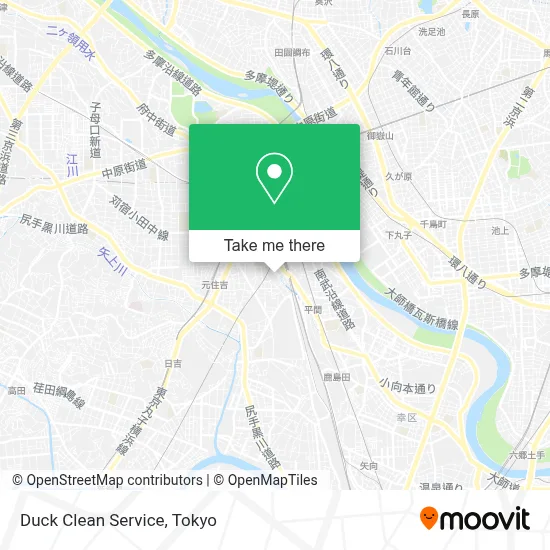 Duck Clean Service map