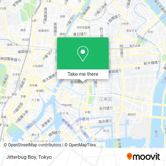 Jitterbug Boy map