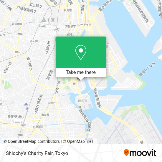 Shicchy's Charity Fair map