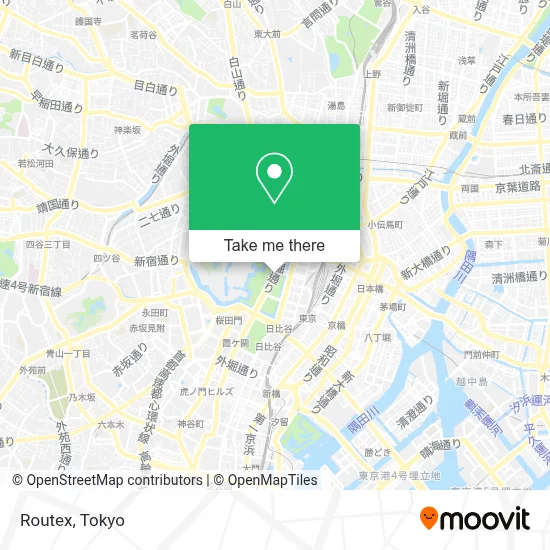 Routex map