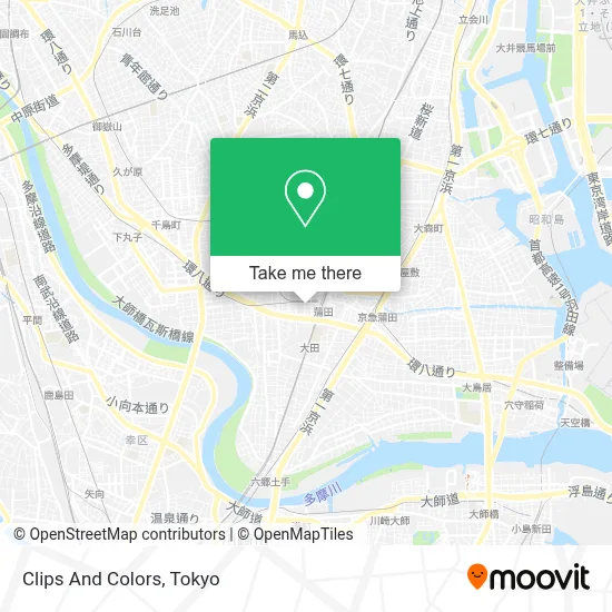 Clips And Colors map