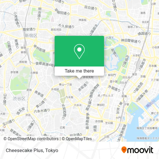 Cheesecake Plus map
