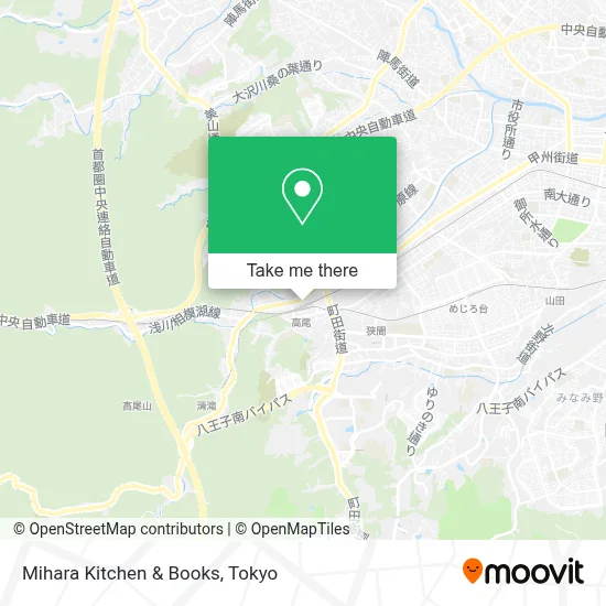 Mihara Kitchen & Books map