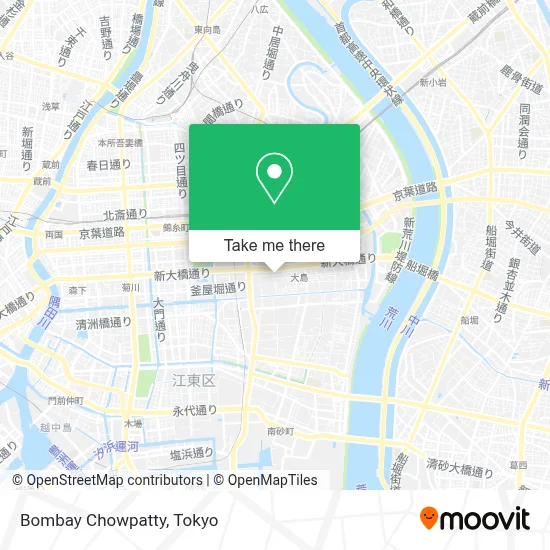 Bombay Chowpatty map