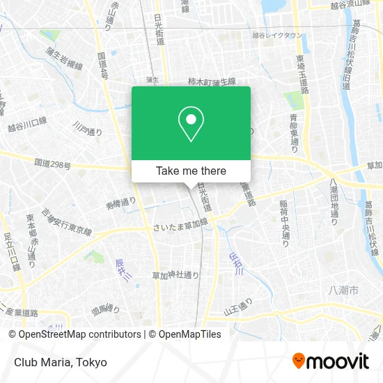 Club Maria map