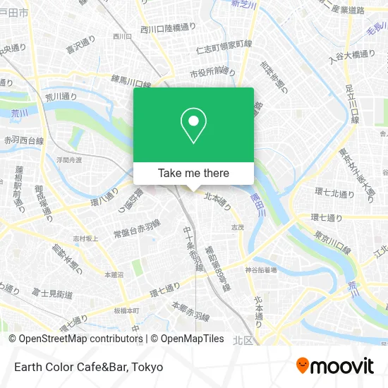 Earth Color Cafe&Bar map