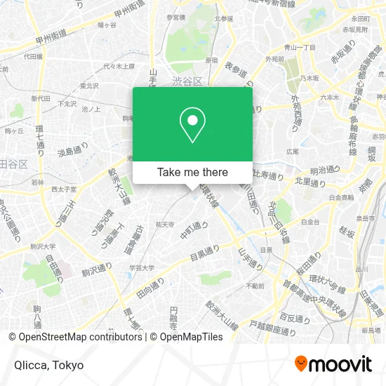 Qlicca map
