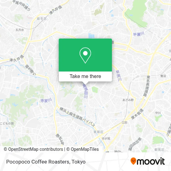 Pocopoco Coffee Roasters map