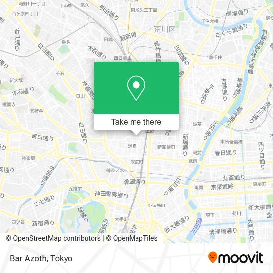 Bar Azoth map