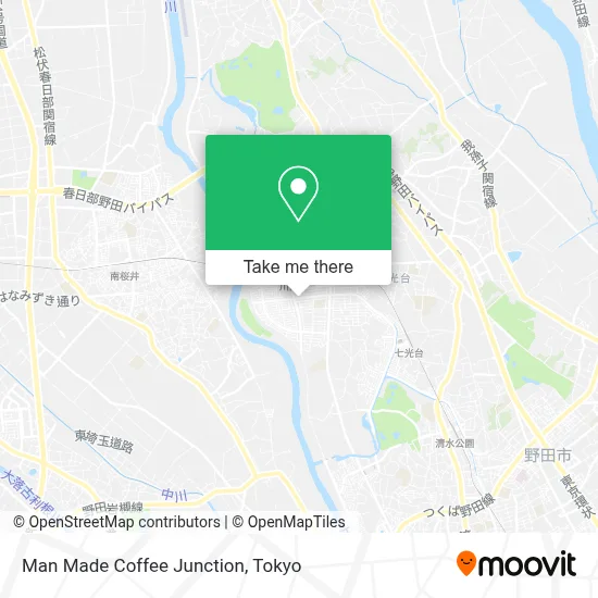 Man Made Coffee Junction map
