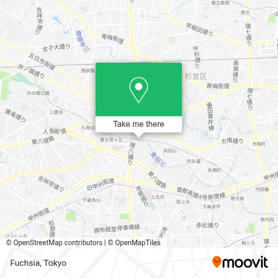 Fuchsia map
