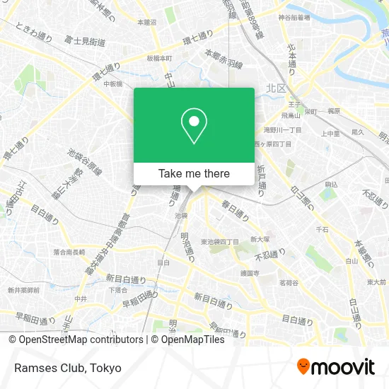 Ramses Club map
