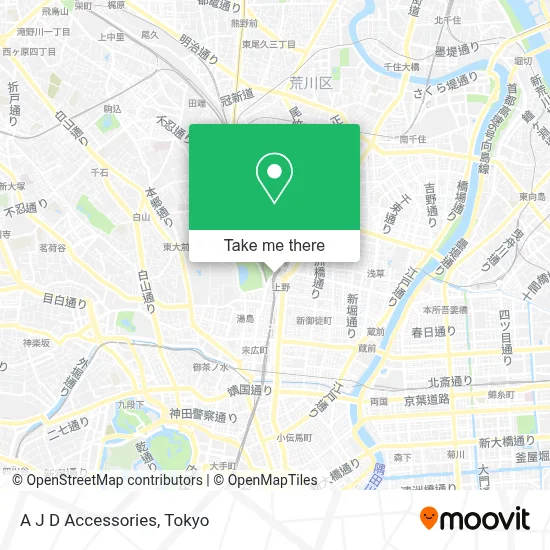 A J D Accessories map