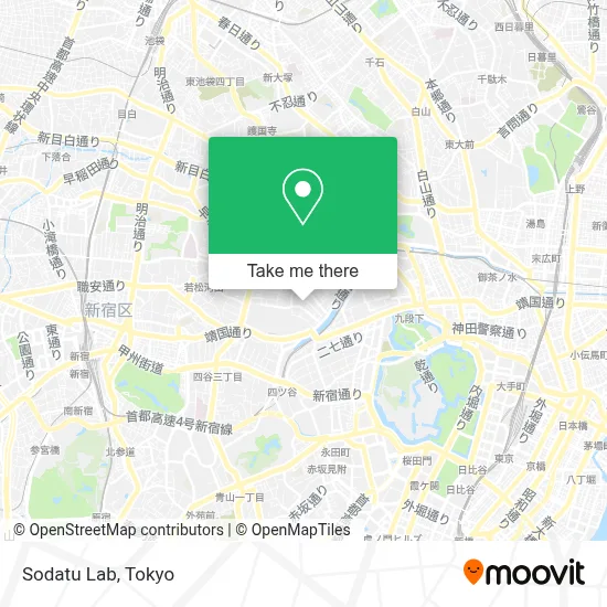 Sodatu Lab map