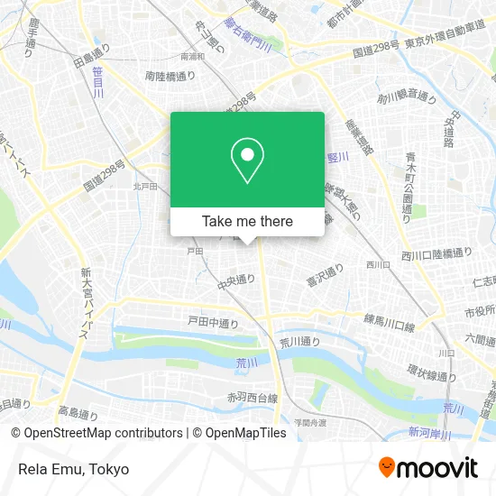Rela Emu map