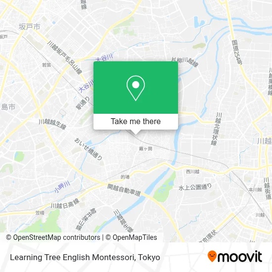 Learning Tree English Montessori map