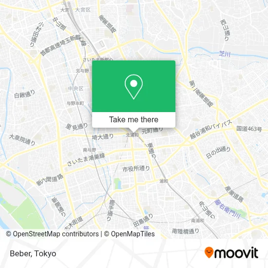 Beber map
