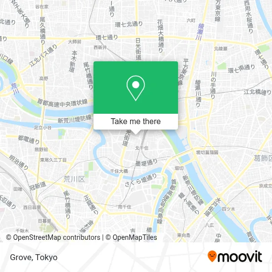 Grove map