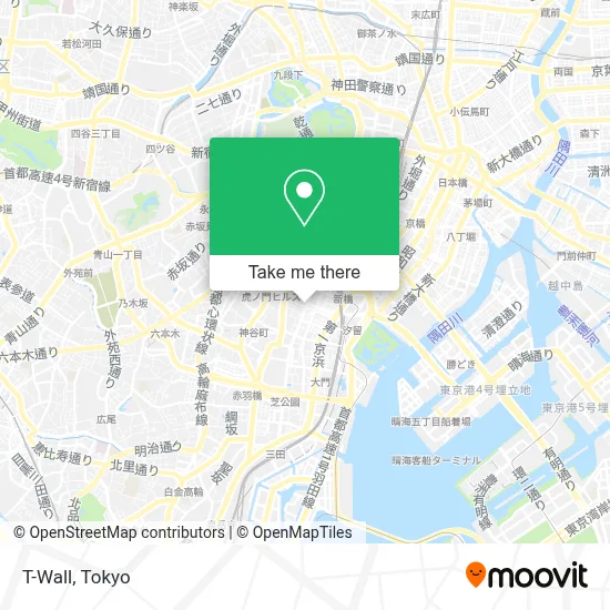 T-Wall map