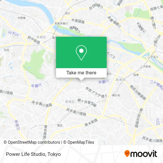 Power Life Studio map
