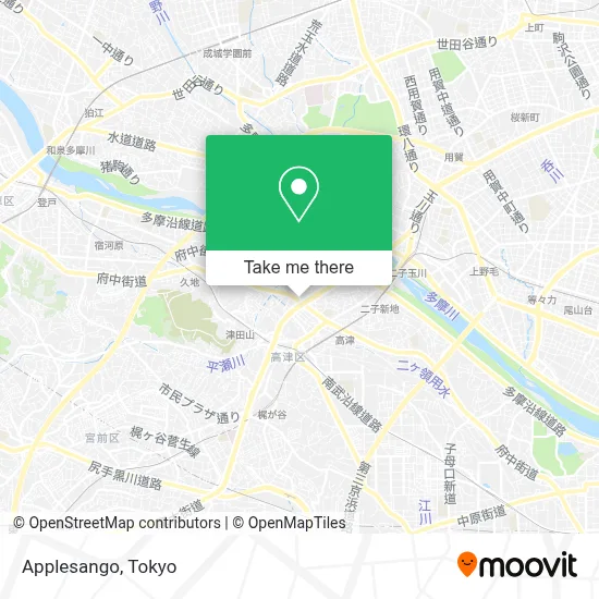 Applesango map
