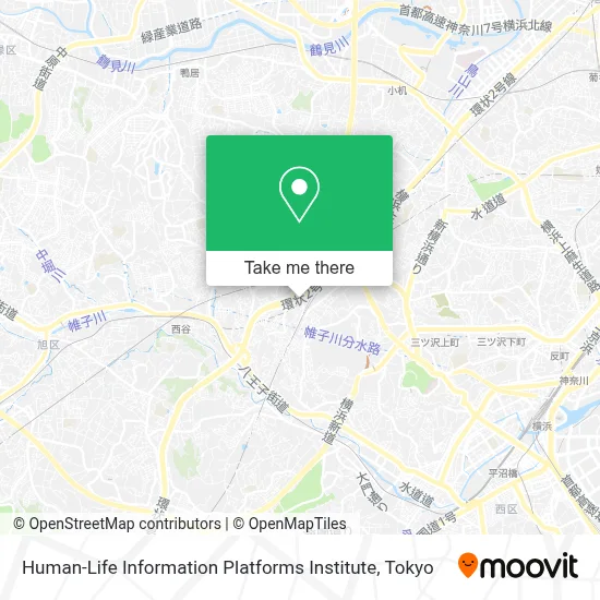 Human-Life Information Platforms Institute map