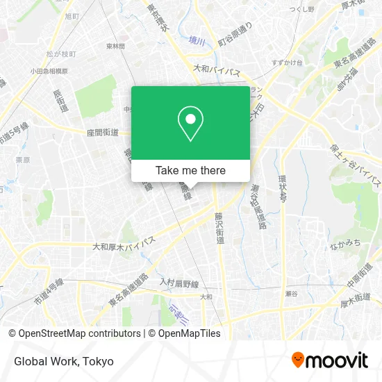 Global Work map