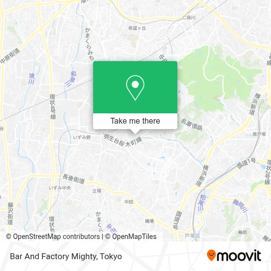 Bar And Factory Mighty map